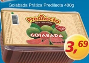 Supermercados Guanabara Goiabada Pratica Predilecta 400g oferta