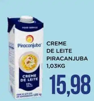 Creme de leite piracanjuba