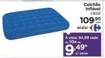 Carrefour Colchão inflável oferta