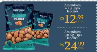 Royal Supermercados Amendoim 400g tipo japonês amendoim 1.01kg tipo japonês oferta