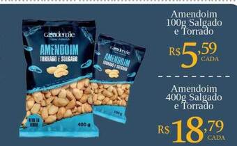 Royal Supermercados Amendoim 100g salgado e torrado amendoim 400g salgado e torrado oferta