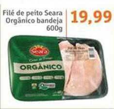Sonda Filé de peito seara orgânico bandeja oferta