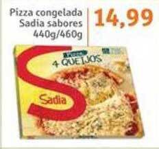 Sonda Pizza congelada sadia sabores oferta