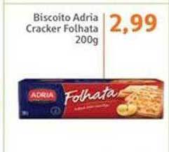Sonda Biscoito adria cracker folhata oferta