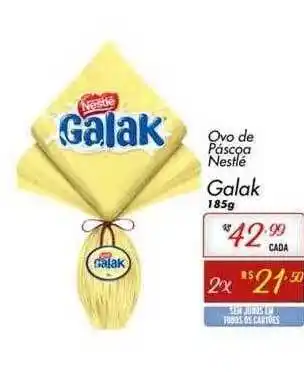Muffato Ovo de páscoa nestlé galak oferta