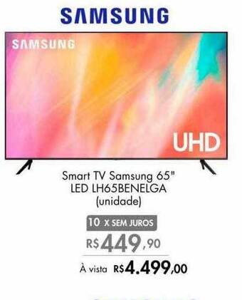 Smart tv samsung 65