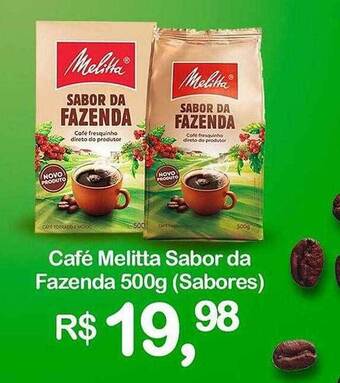 Café melitta sabor da fazenda