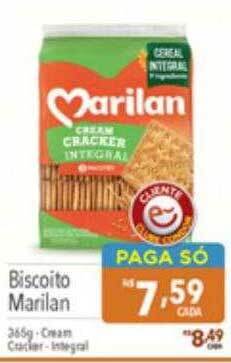 Supermercados Condor Biscoito marilan oferta
