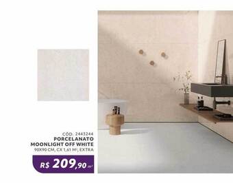 Telhanorte Porcelanato moonlight off white oferta