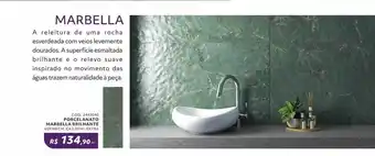 Telhanorte Porcelanato marbella brilhante oferta