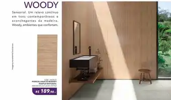 Telhanorte Porcelanato woody maple natural oferta