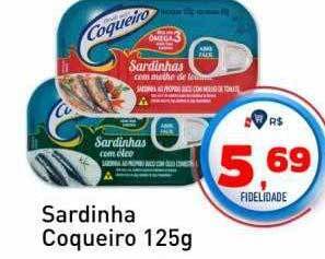 Tonin Superatacado Sardinha coqueiro oferta