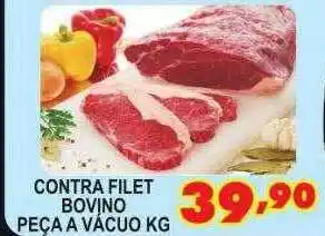 Contra filet bovino peça a vácuo kg