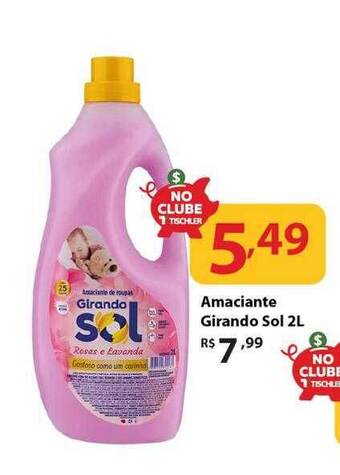 Supermercados Tischler Amaciante girando sol oferta