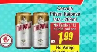 Serrano Supermercado Cerveja pilsen itaipava lata oferta