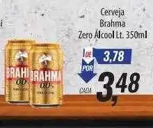Supermercados BH Cerveja bahma zero álcool oferta