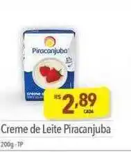 Supermercados Condor Creme de leite piracanjuba oferta