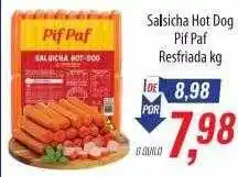 Supermercados BH Salsicha hot dog pif paf resfriada oferta