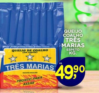 Queijo coalho três marias espeto