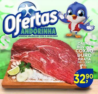 Andorinha Hipermercado Carne bovina coxão duro prata oferta