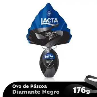 São Roque Supermercados Ovo de páscoa diamante negro lacta 176g oferta