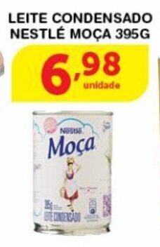 Roldão Leite Condensado Nestlé Moça 395g oferta