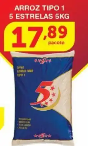 Roldão Arroz Tipo 1 5 Estrela 5kg oferta