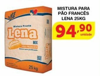 Mistura para Pão Frances Lena 25kg