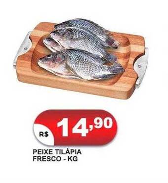 Bramil Supermercados Peixe tilápia fresco - kg oferta
