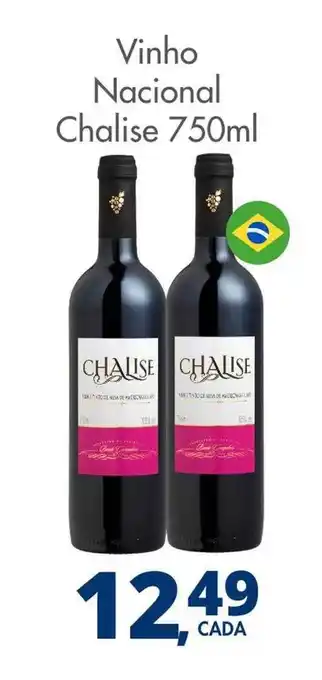 Delta Supermercados Vinho nacional chalise oferta
