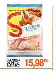 Mercadão Atacadista Filezinho de peito sadia oferta