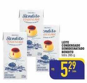 Mercantil Rodrigues Leite condensado semidesnatado bendito oferta