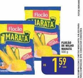 Mercantil Rodrigues Flocão de milho maratá oferta