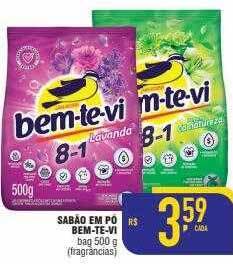 Mercantil Rodrigues Sabão em pó bem-te-vi oferta