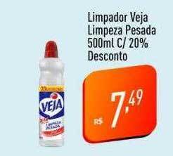Supermercados Pague Menos Limpador veja limpeza pesada oferta
