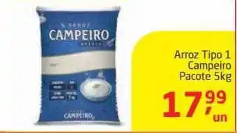 Tenda Atacado Arroz tipo 1 campeiro oferta