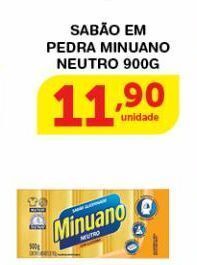 Roldão Sabão em pedra minuano neutro 900g oferta