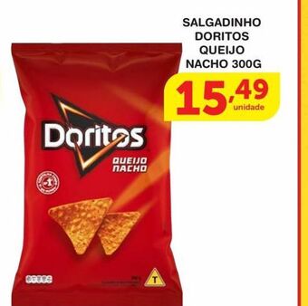 Roldão Salgadinho doritos queijo nacho 300g oferta