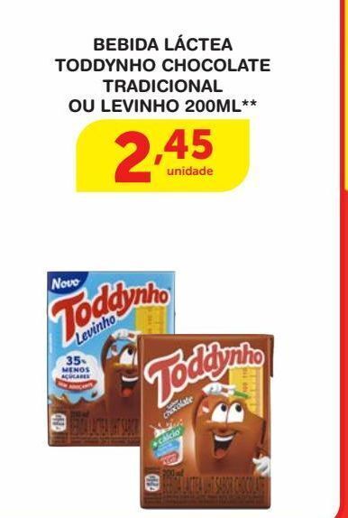 BEBIDA LÁCTEA TODDYNHO LEVINHO 200ML