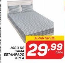 GBarbosa Jogo de cama estampado krea oferta