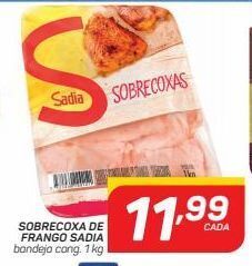 GBarbosa Sobrecoxa de frango sadia 1kg oferta
