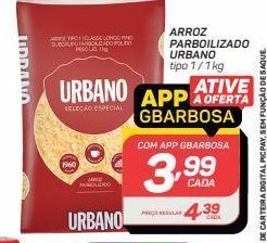 GBarbosa Arroz parbolizado urbano tipo 1 1kg oferta