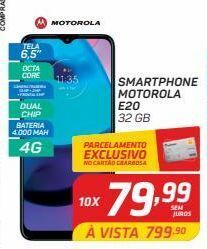 GBarbosa Smartphone motorola e20 oferta