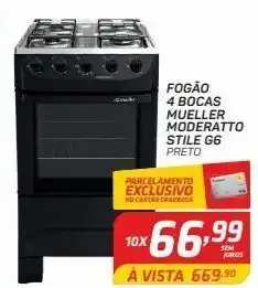 GBarbosa Fogão 4 bocas mueller oferta