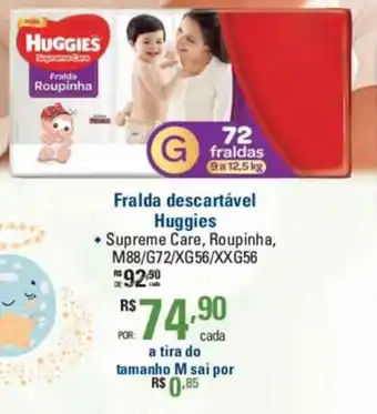 Sam's Club Fralda Descartravel Huggies oferta
