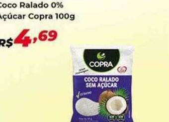 Villarreal Supermercados Coco ralado 0% açúcar copra oferta