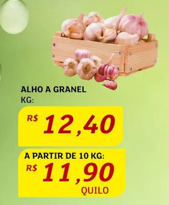 Assaí Atacadista Alho a granel 1kg oferta