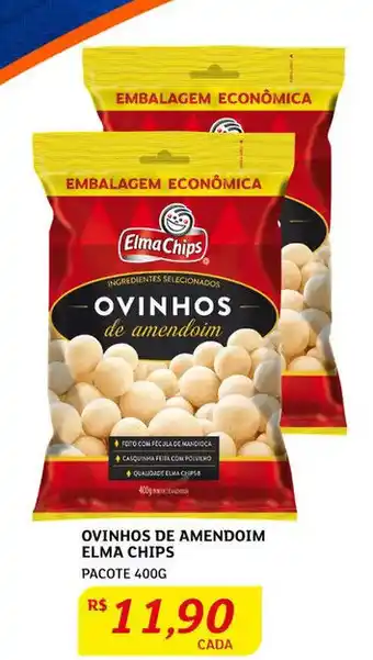 Ovinhos de Amendoim Elma Chips 400g