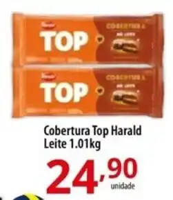 Chocolândia Cobertura Top Harald Leite 1.01kg oferta