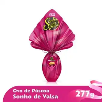 Ovo de páscoa sonho de valsa lacta 277g